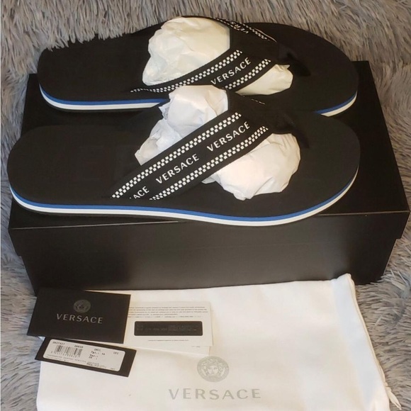 Versace 90s logo men’s sandal
